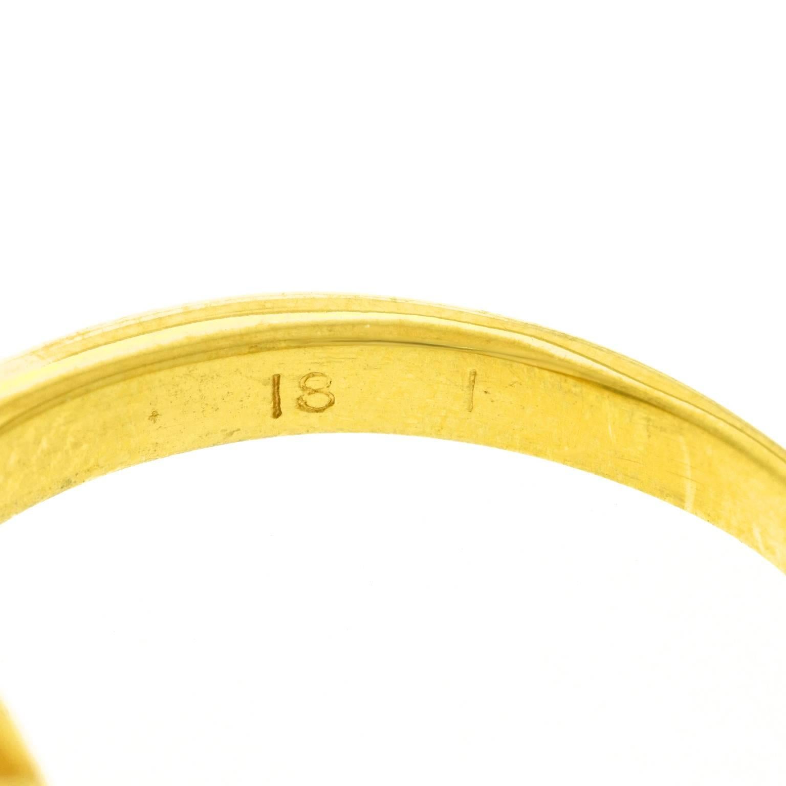 Spectacular Aquamarine Diamond Gold Ring 1