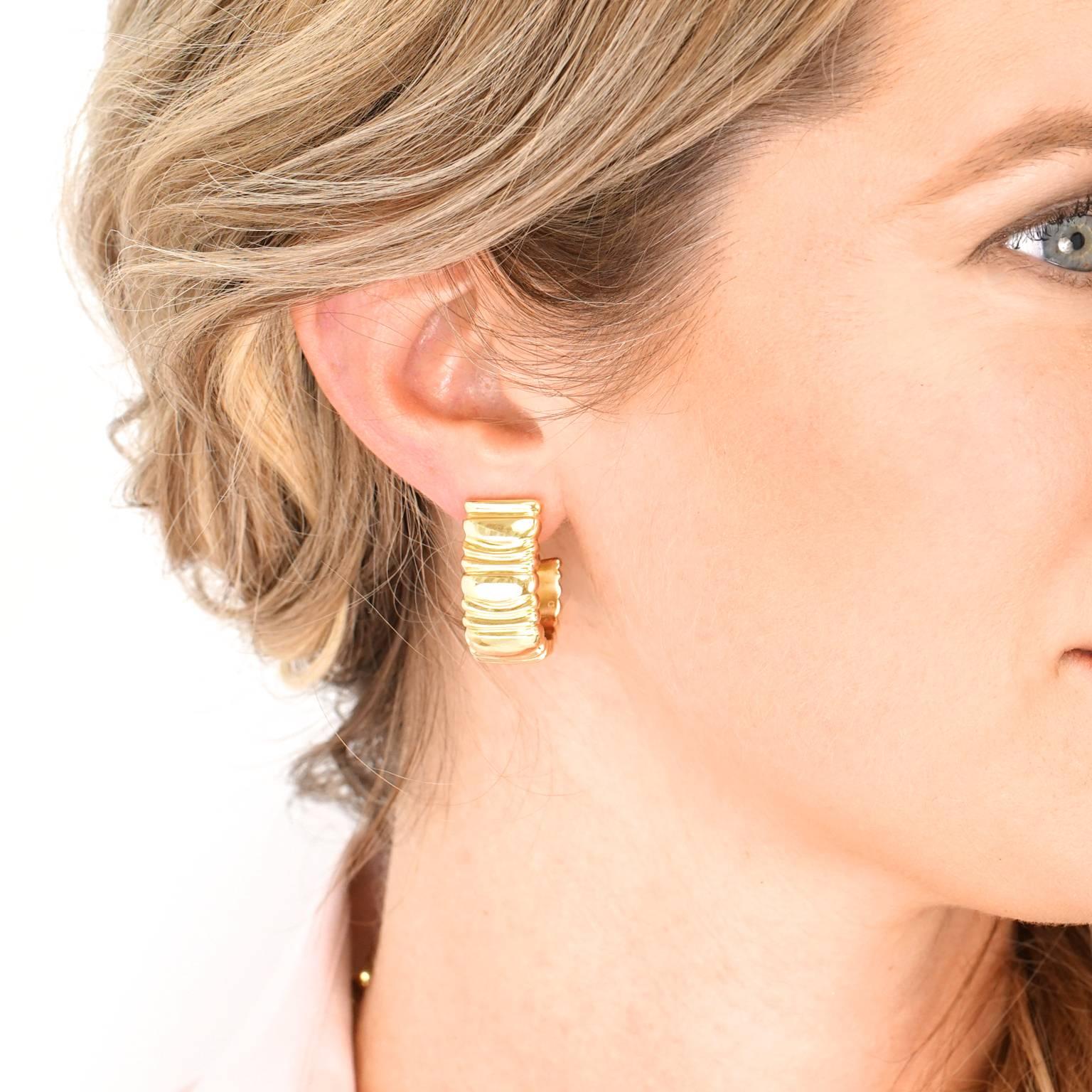 Women's Cartier Gold Earrings