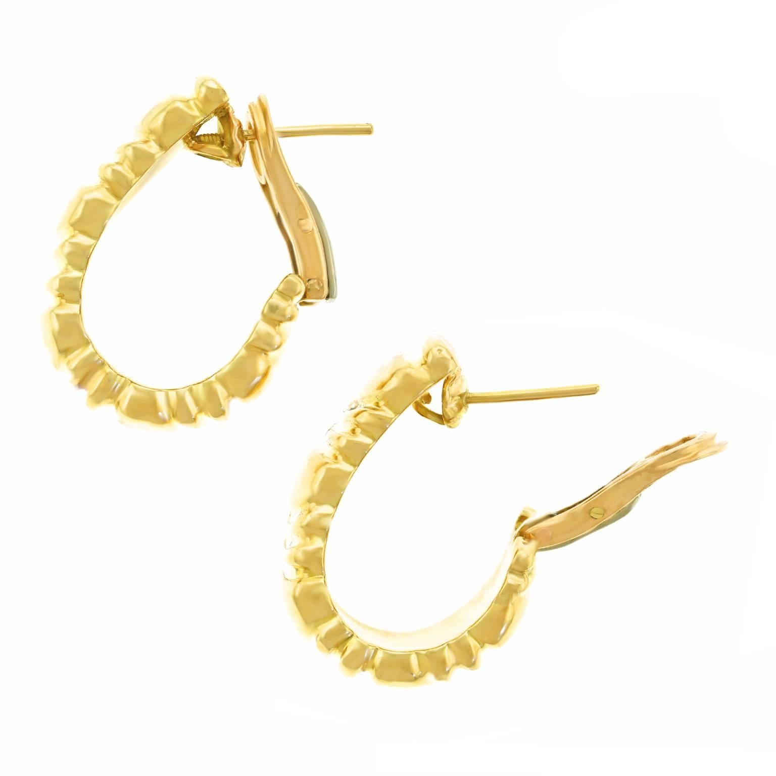 Cartier Gold Earrings 4
