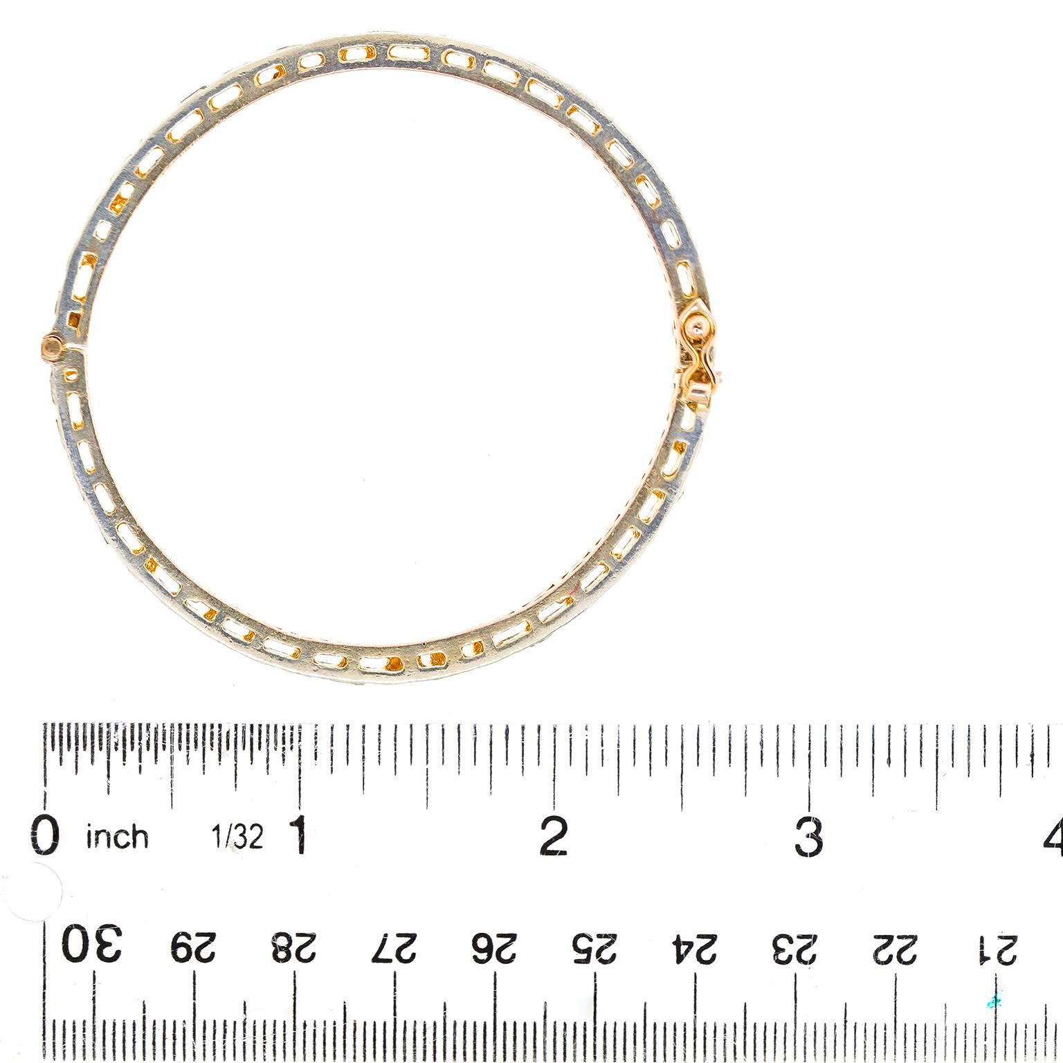 Bracelet indien à diamants Hippie Chic Sixties Unisexe en vente