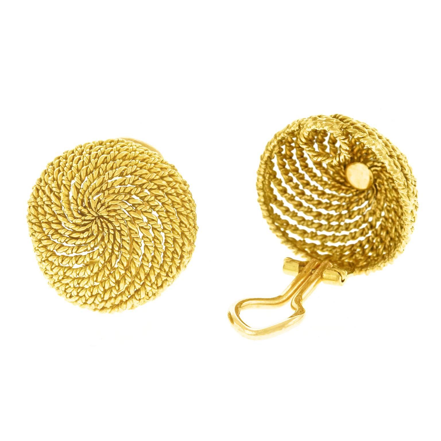 Tiffany & Co. Gold Earrings 3