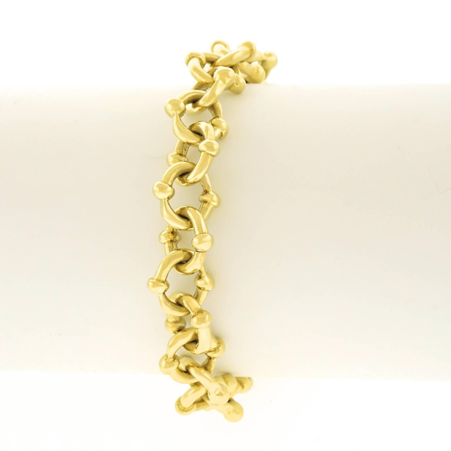 Diana Kim England Gold Link Bracelet 3