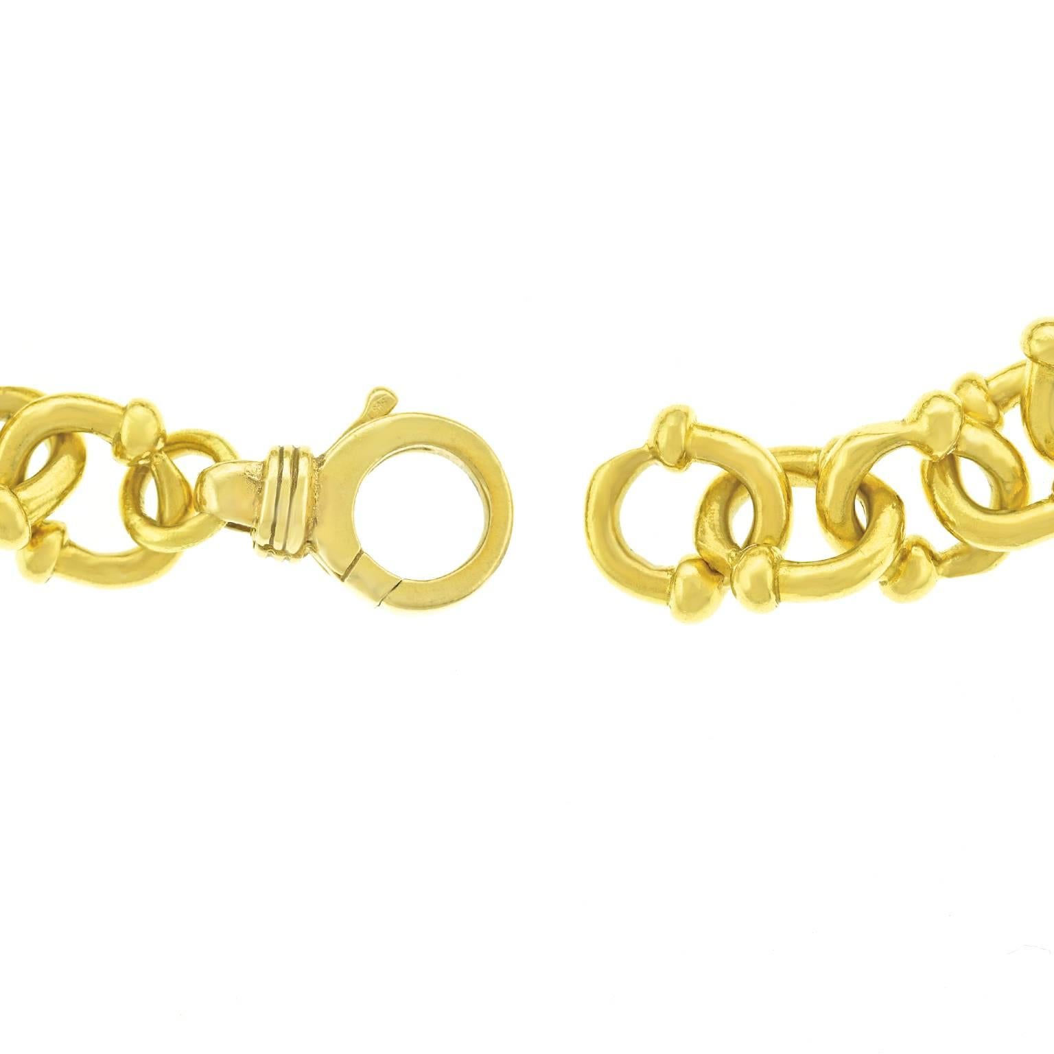 Diana Kim England Gold Link Bracelet 4