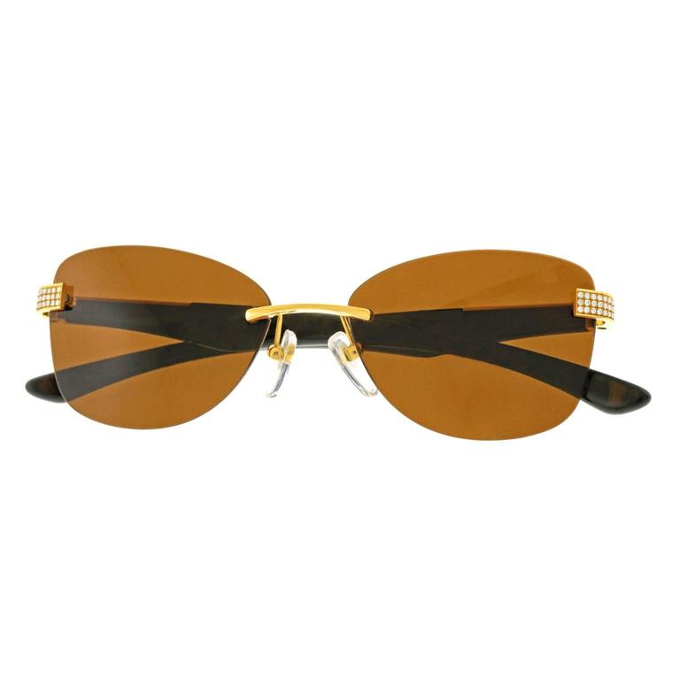maybach sunglasses diamond