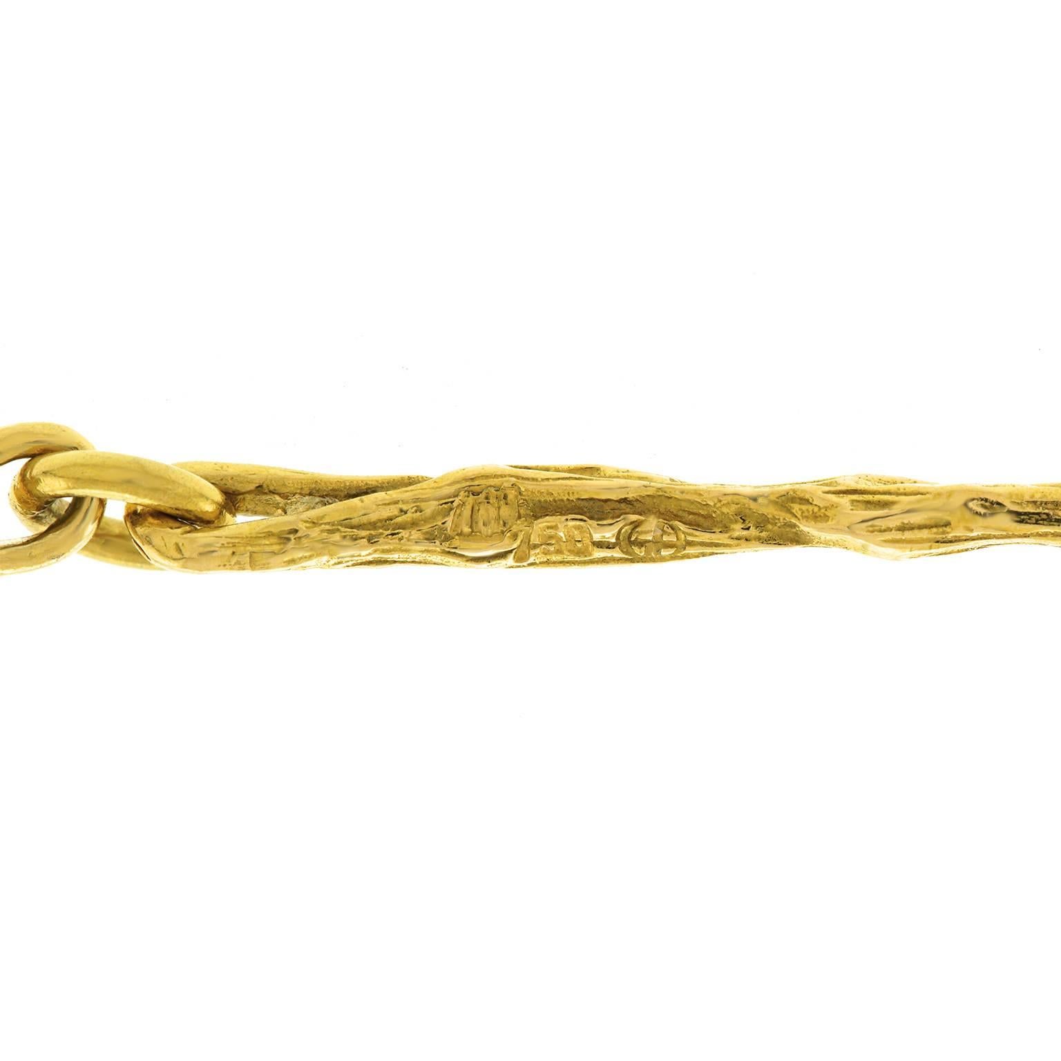 Gilbert Albert Gold Necklace and Bracelet 1
