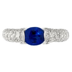 Sapphire & Diamond Ring