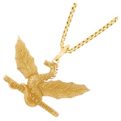 Yale Whiffenpoofs Dragon Pendant
