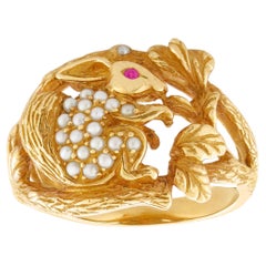 CUTE CUTE cute Squirrel Ring