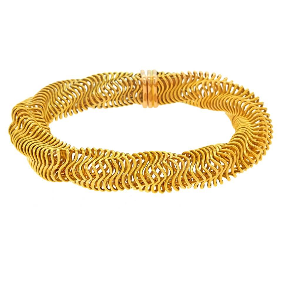 Boucheron Modernist Gold Bracelet