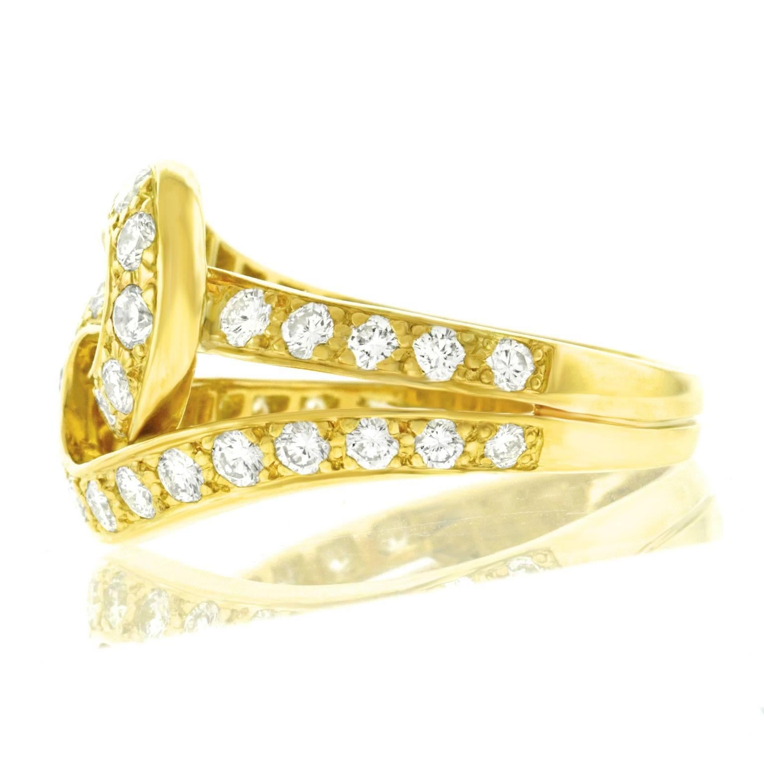 Cartier Diamond-Set Gold Ring 3