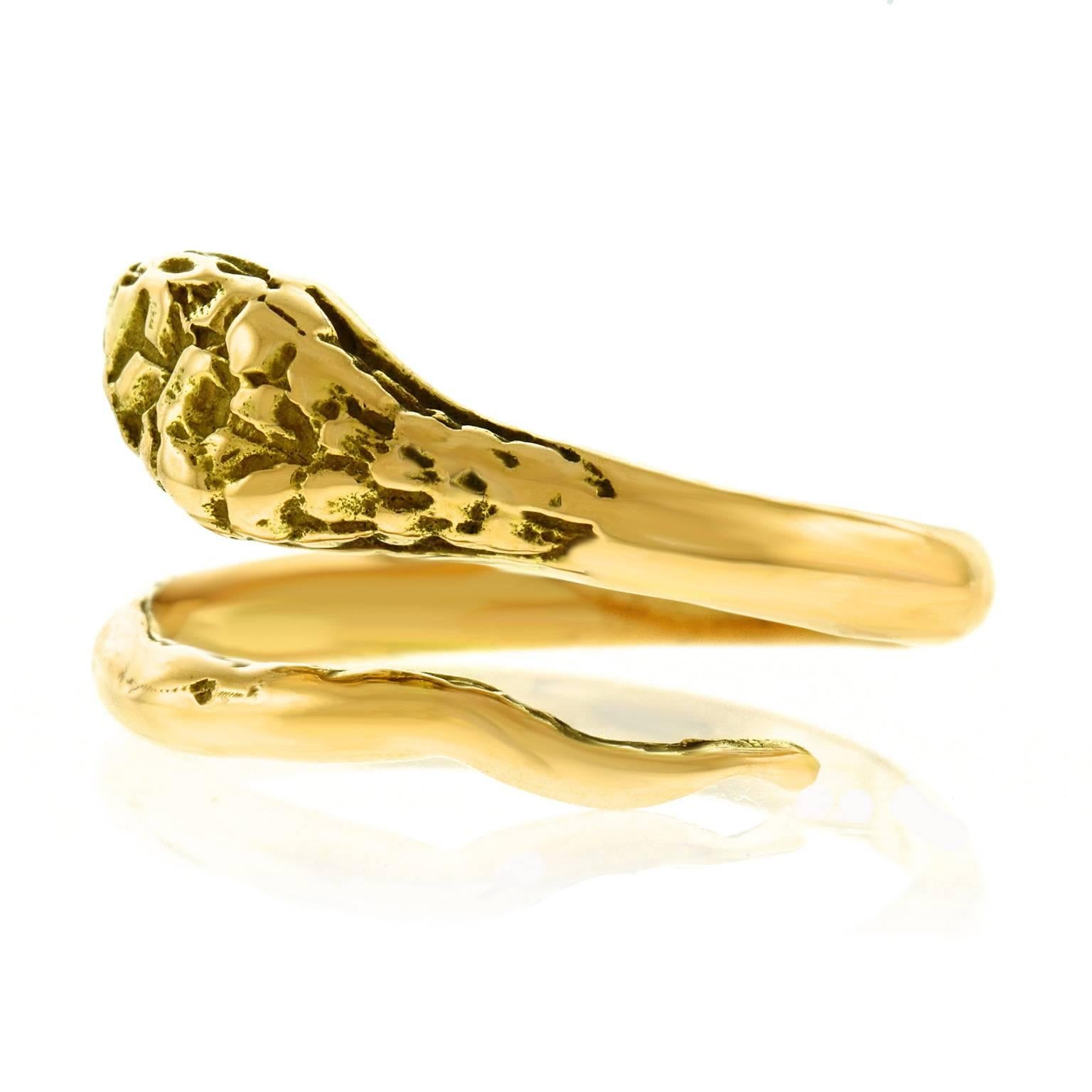 italian snake ring meaning