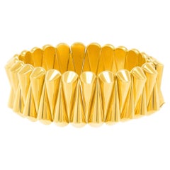 Splendido bracciale Art Déco in oro