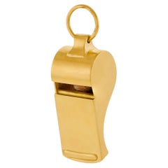 18k Gold French Whistle