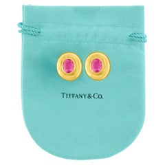 Paloma Picasso for Tiffany Pink Tourmaline Earrings