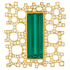 Burch of Zurich Modernist Brooch