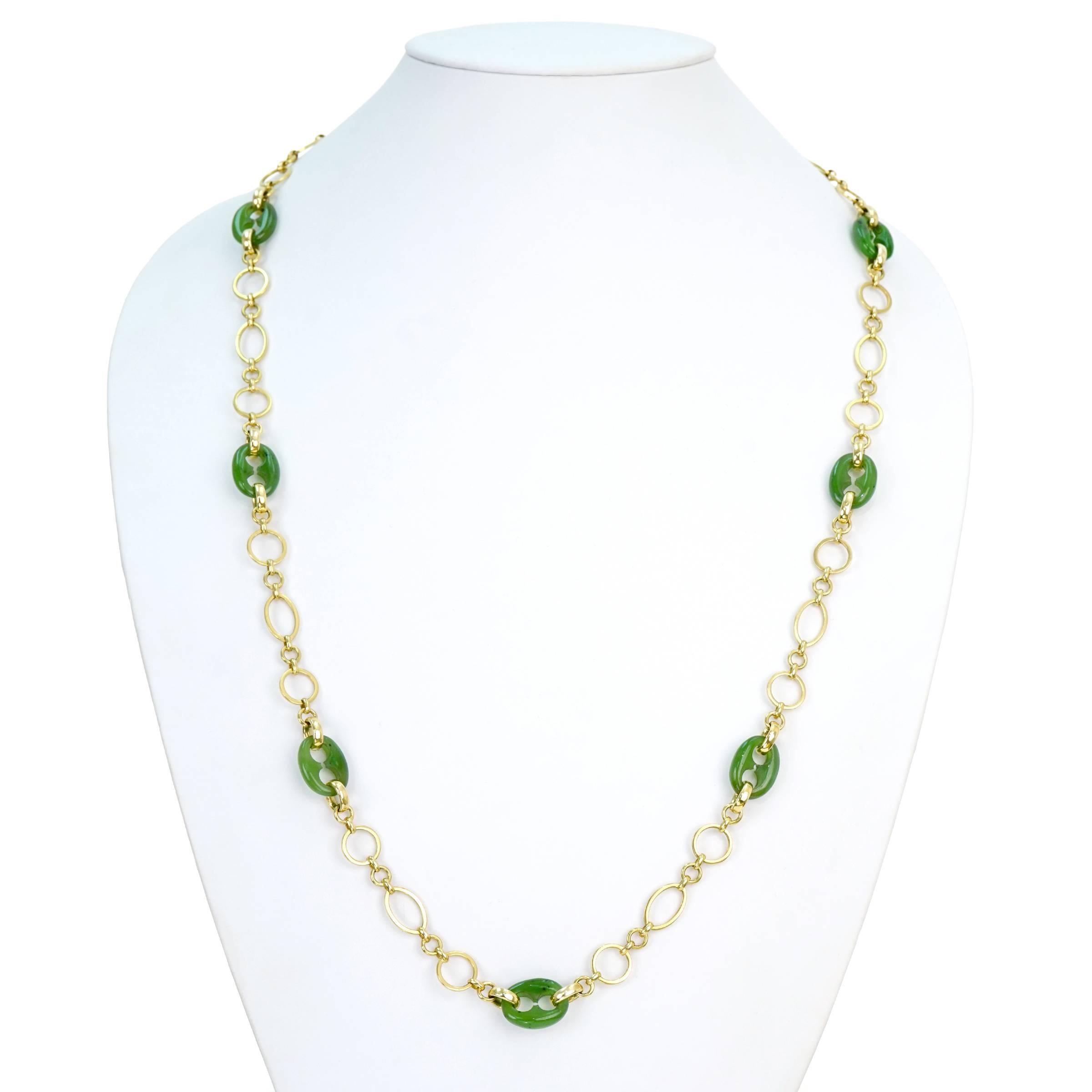 gucci jade necklace