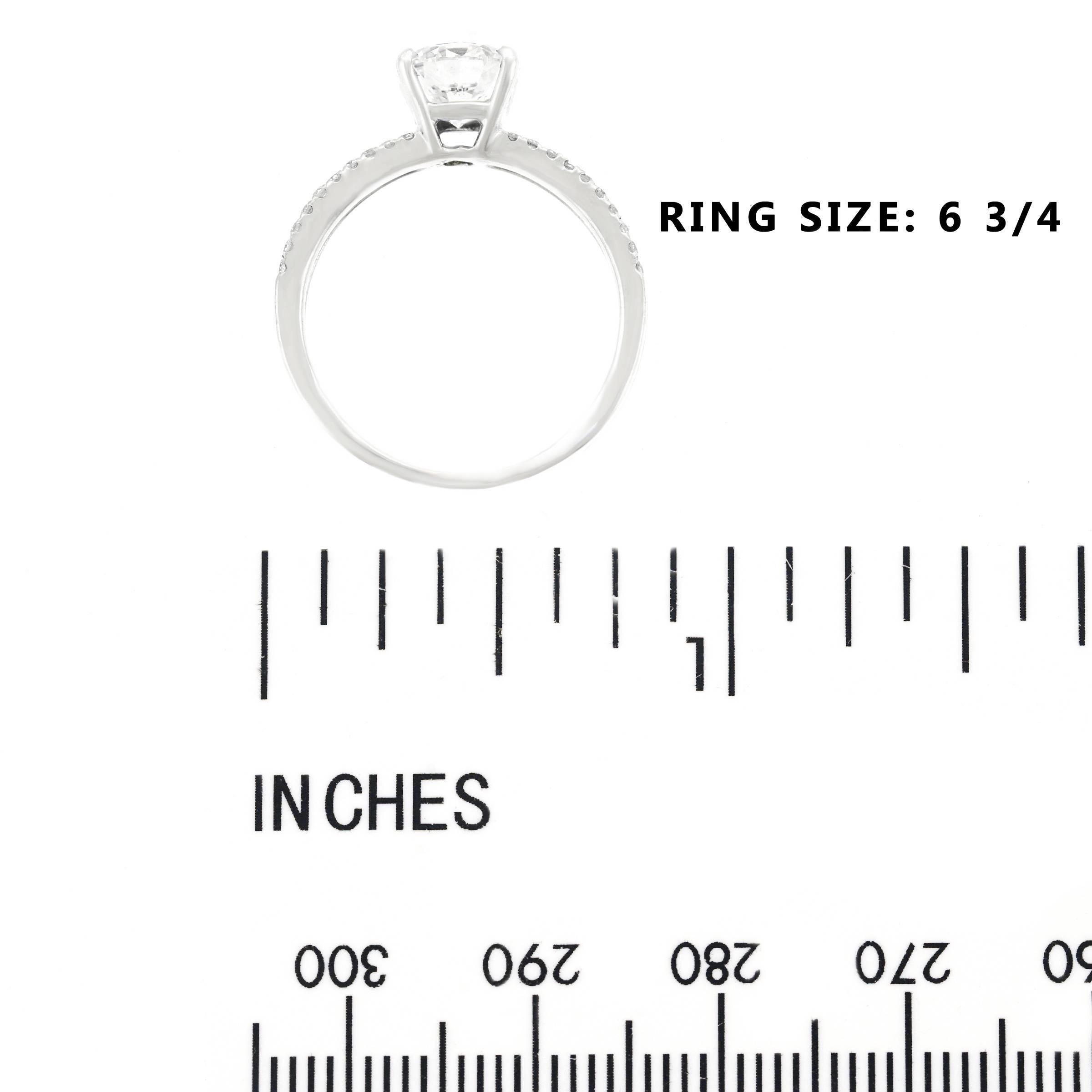1.40 Carat F VS Diamond Engagement Ring GIA 2