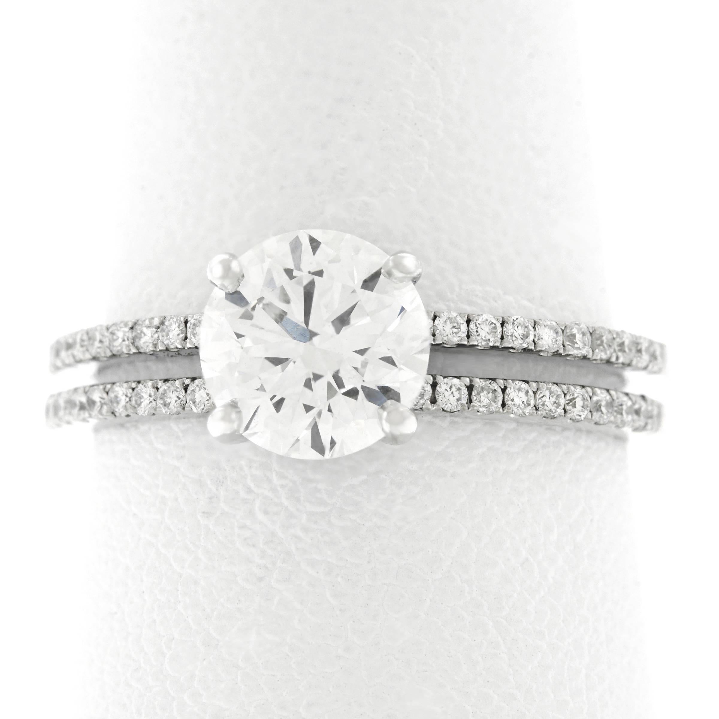 1.40 Carat F VS Diamond Engagement Ring GIA 4