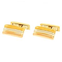 Cartier "Trinity" Gold Cufflinks