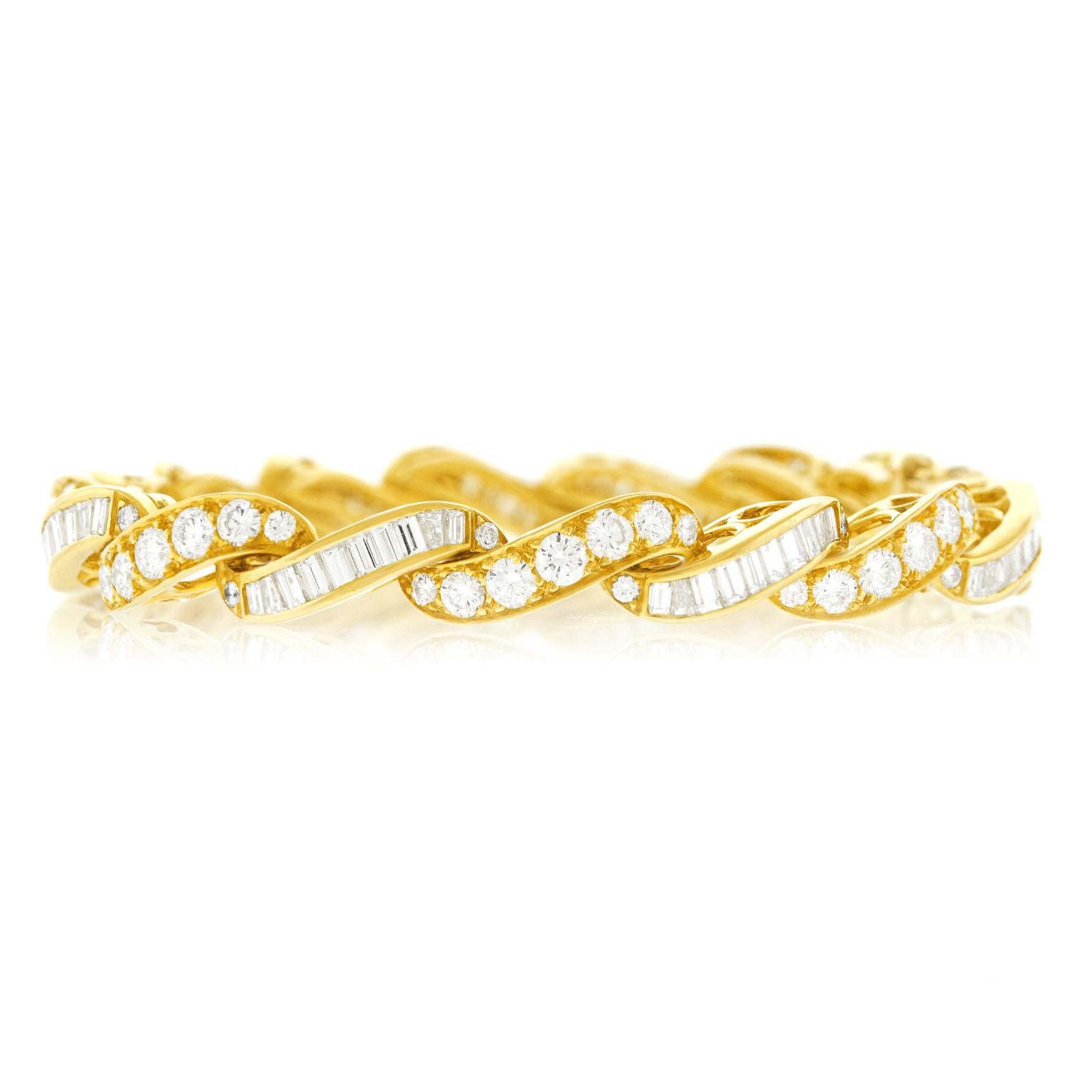 Oscar Heyman Diamond Bracelet 5