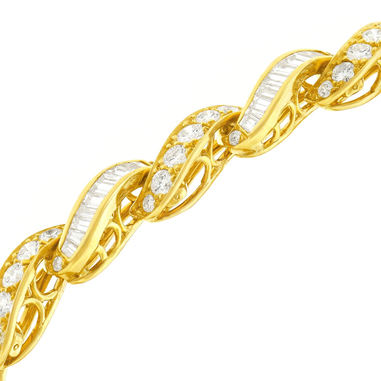 Oscar Heyman Diamond Bracelet 6