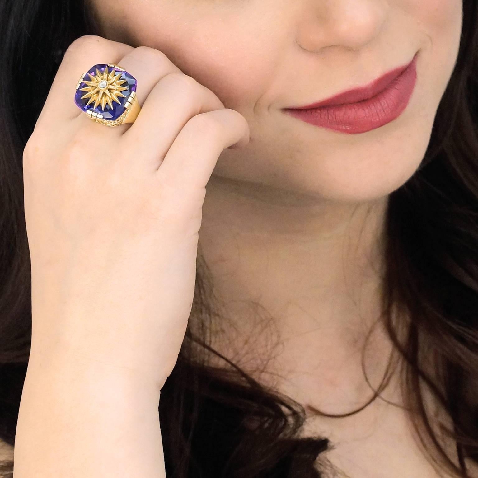Women's One-of-a-kind Gold Ring From Lawrence Jeffrey