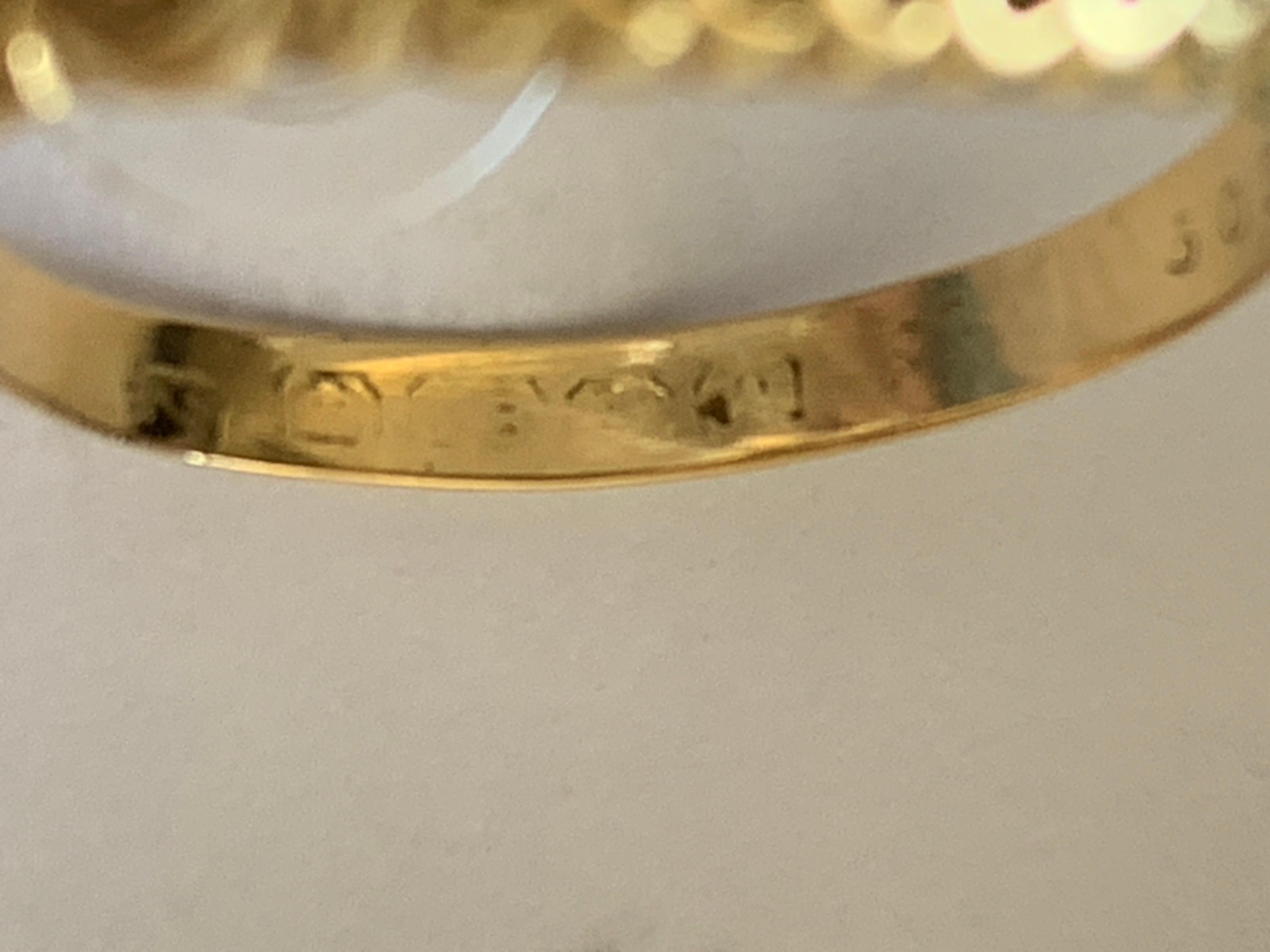Anello antico in oro 18ct con diamante da 0,15 carati in vendita 3