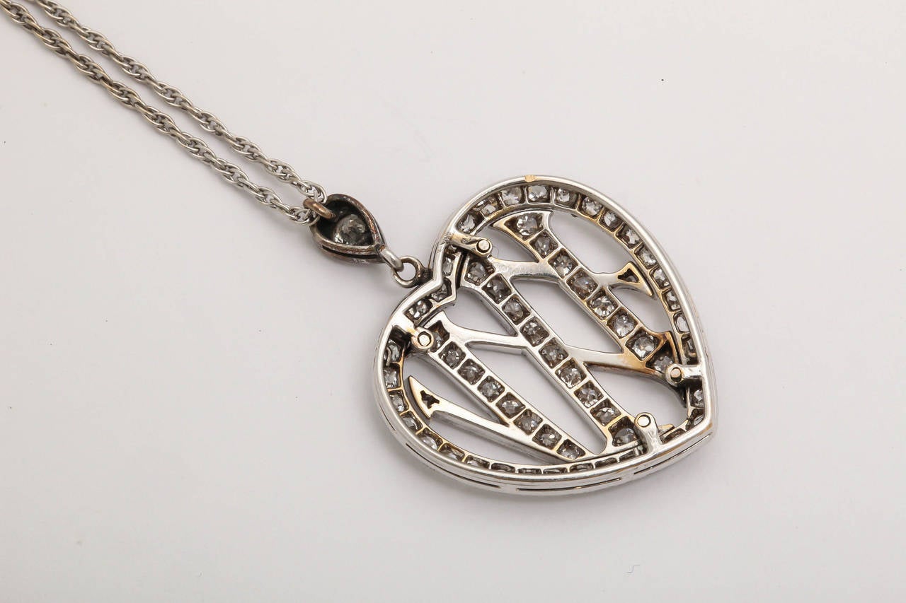 Collier édouardien du 25e anniversaire en or et platine avec diamants, 1910 en vente 5