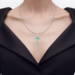 Zambian Emerald Pendant 1.98 Carats Sterling Silver