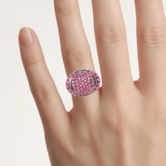 Ruby Ring 3.3 Carats Sterling Silver