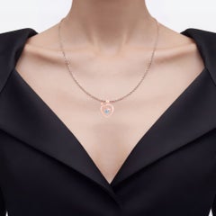 Swiss Blue Topaz Mom Pendant 0.26 Carats Gold Plated Silver