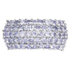 Tanzanite Ring 2.06 Carats Sterling Silver