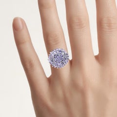 Tanzanite Ring 2.46 Carats Sterling Silver