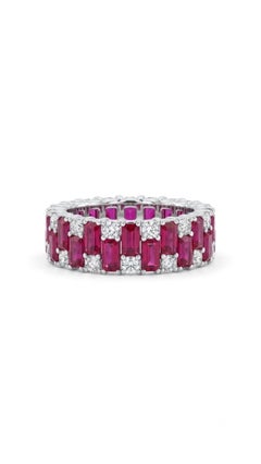 Natural 18K Gold Ruby Halo Ring with 0.39ct Diamonds