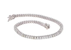 New 3.70ct Diamond Tennis Bracelet in 18k Gold