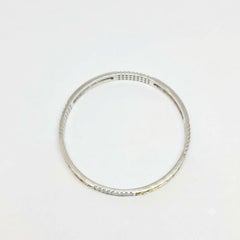 Elegant 18K Gold Diamond Bangle, 2.33 Carats, New Design