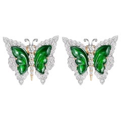 Clous d'oreilles - Saphir