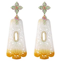 Sapphire Dangle Earrings
