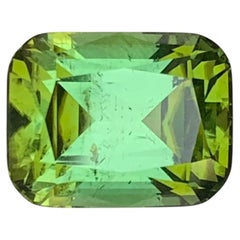 6.10 Carats Natural Tourmaline Loose Gemstone Cushion Cut