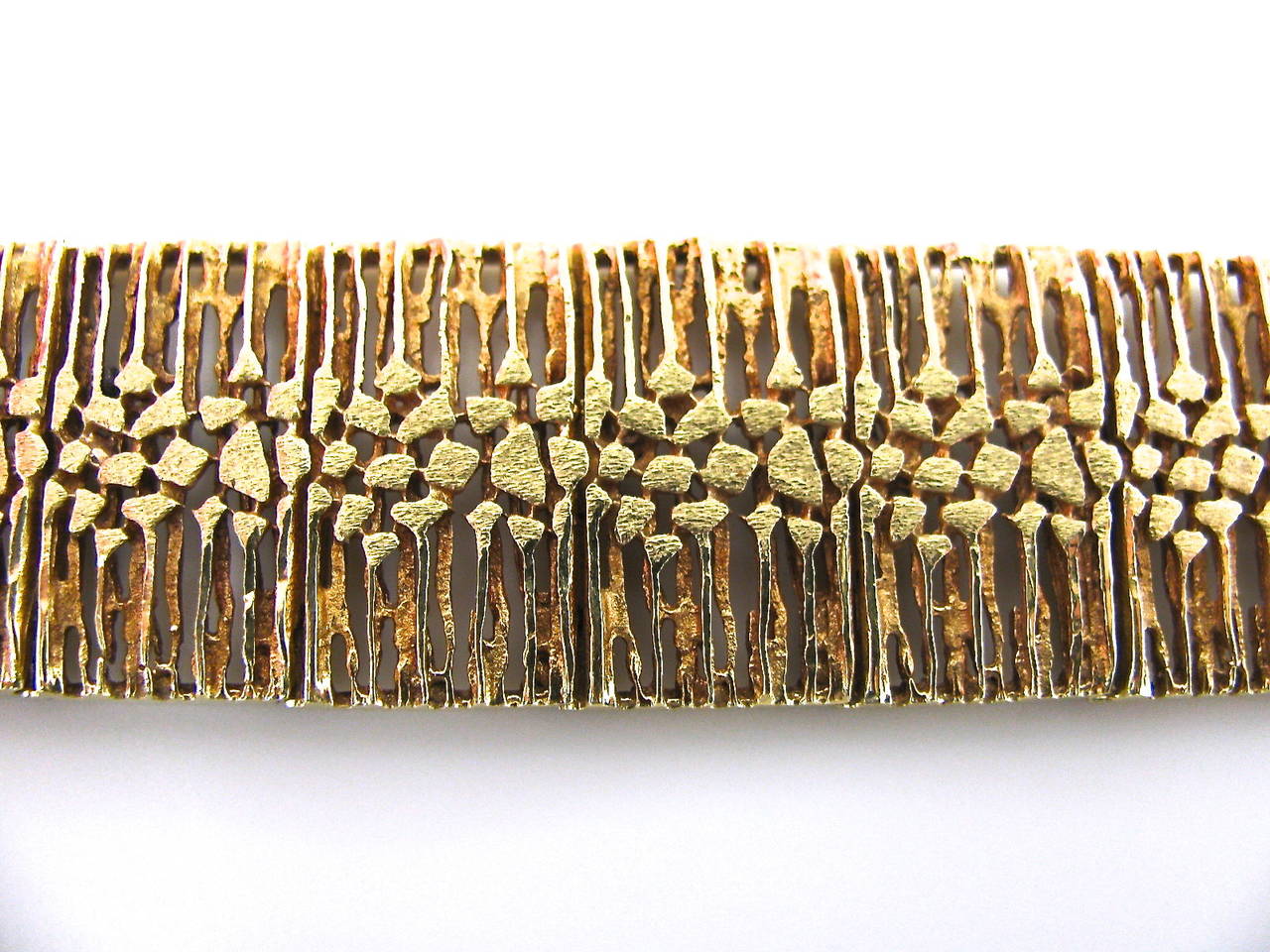 Artisan A Modernist Gold Bracelet circa 1960