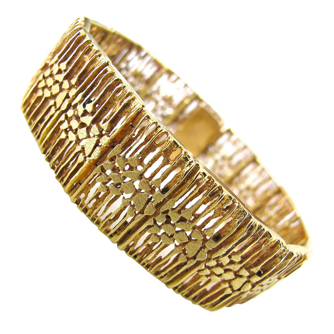 A Modernist Gold Bracelet circa 1960