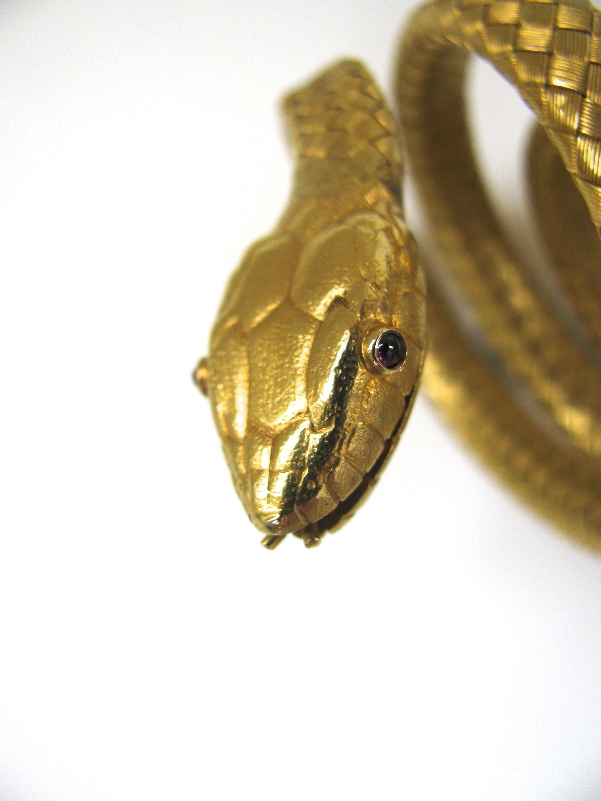 serpent bracelet gold