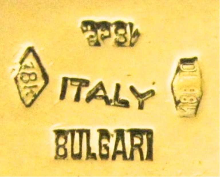 Bulgari Wood and Gold Bracelet 1