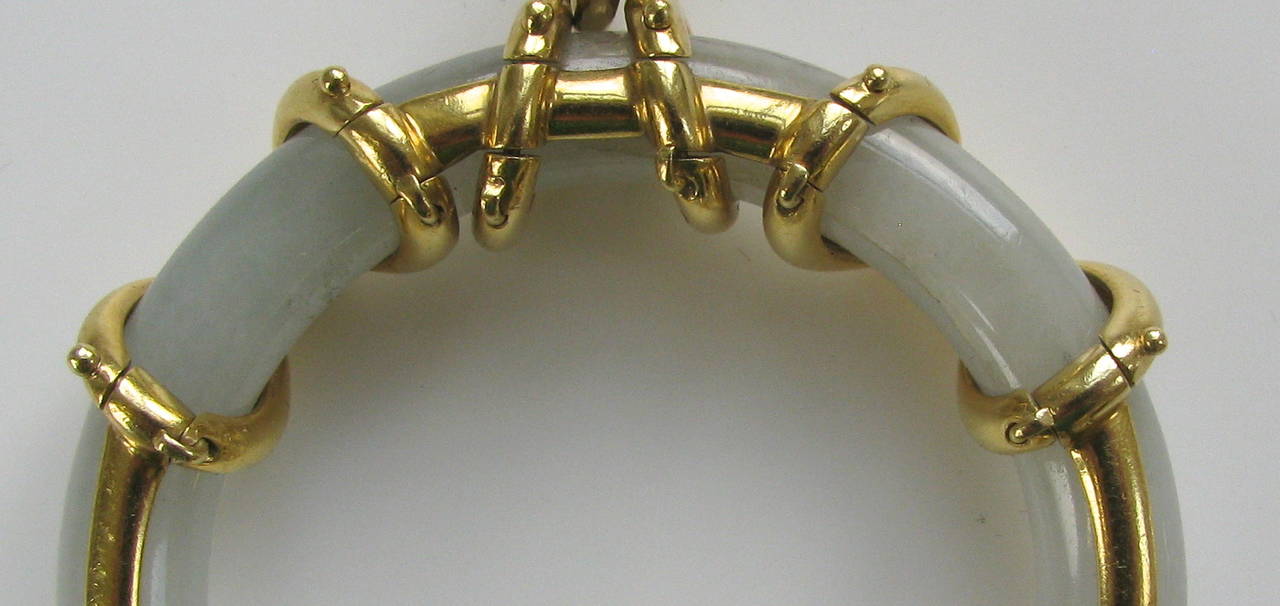 1970s Jade Gold Pendant 1