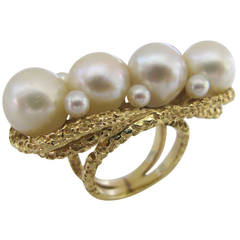 Pearl and Gold Ring circa 1960