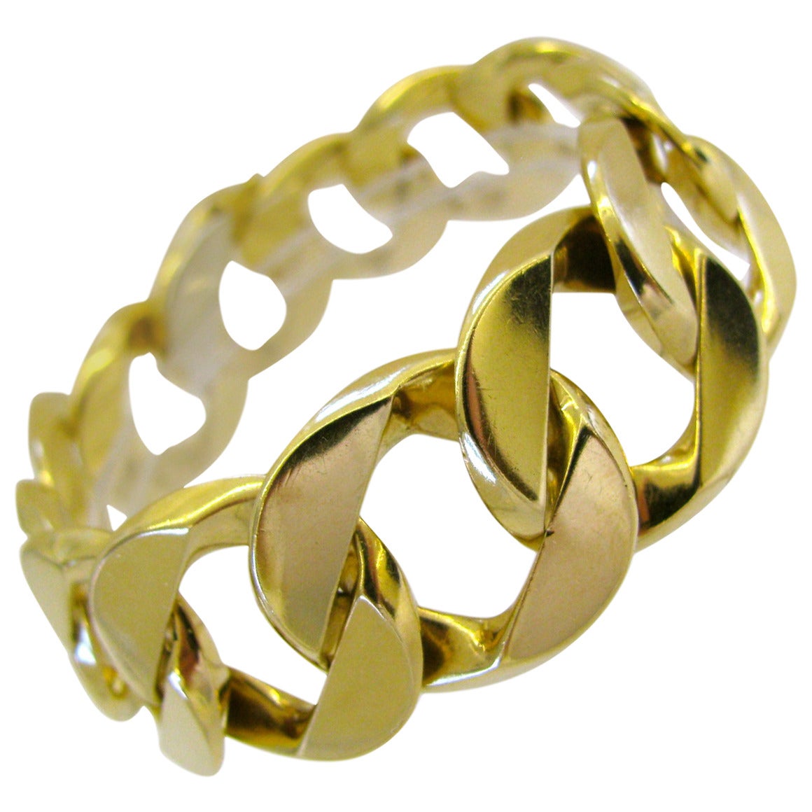 Verdura Gold Curblink Bracelet