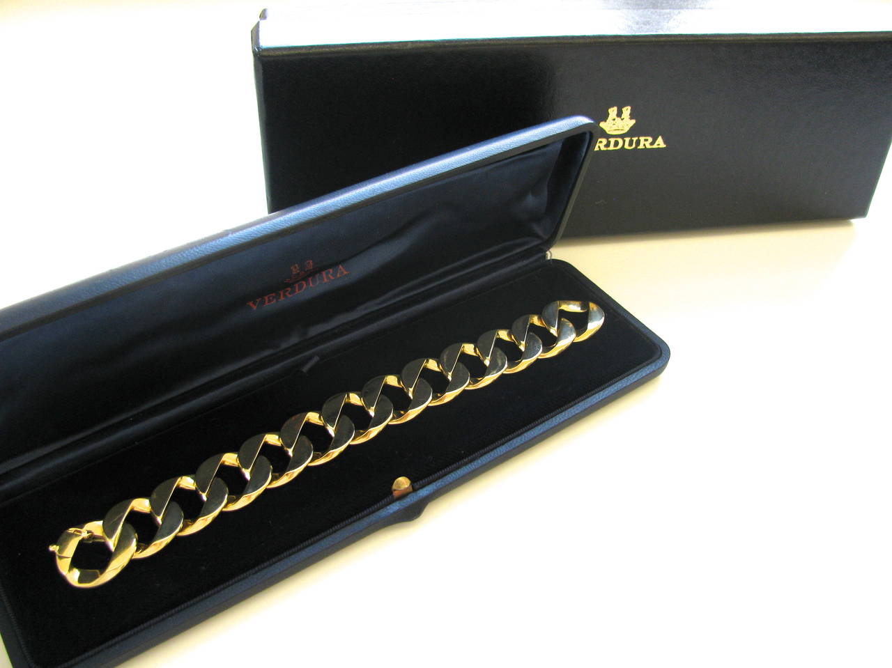 Verdura Gold Curblink Bracelet 1