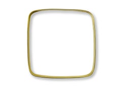 Cartier Square Gold Bangle Bracelet, 1970s