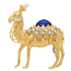 Tiffany & Co. Jean Schlumberger Camel  Brooch