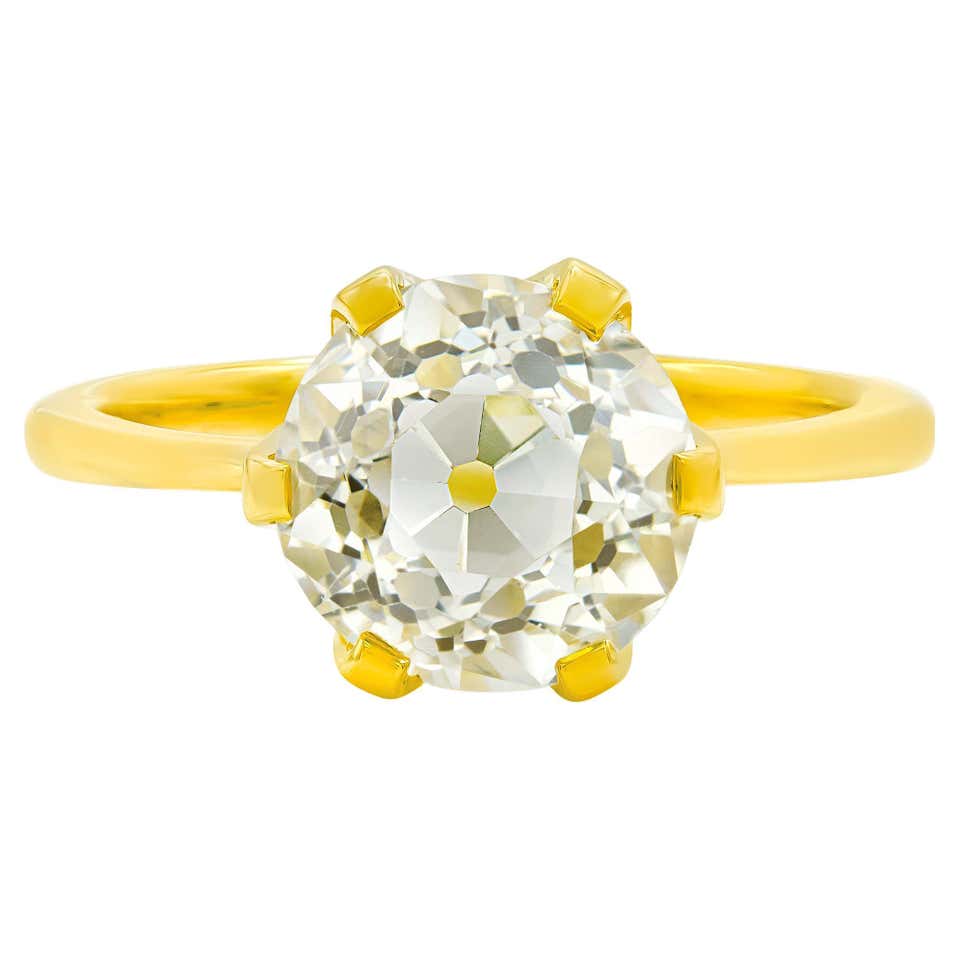 REVIVE GIA Certified 1.00 Ctw. Diamond Bypass Ring in 18k Yellow Gold ...